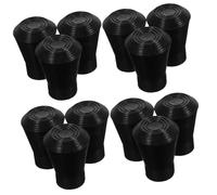 ibasenice 12pcs Drum Pads for Snare Stand Legs Rubber Feet Pad Kit Accessories for Percussion Instrument Parts