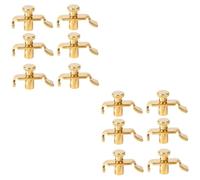 ibasenice 12pcs Erhu String Tuning Tools Metal Replacement Tuners Bridge Pin Pullers Winders for Musical Instruments