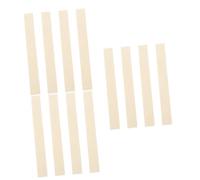 ibasenice 12pcs Flute Felt Strip Practice Mute Clarinet Accessories for Flute Muffler Trombone Felt Strip Mute Cushion for Musical Instrument Practice