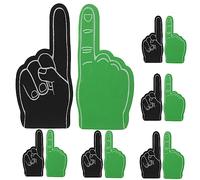 ibasenice 12pcs Foam Fingers Foam Hands EVA Cheerleading Props Sports Event Party Favour Noise Makers Giant Finger Pointer for Boys and Girls and Adults