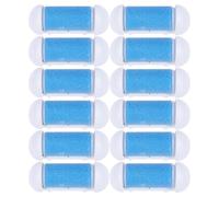 ibasenice 12pcs Foot File Replacement Heads Electronic Pedicure Replacement Roller with Curved Design Blue Gh Material for Dead Skin Removal Professional Foot Care