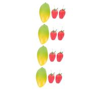 ibasenice 12pcs Fruit Shakers Musical Instruments for Boys and Girls Develop Hand-brain Skills Interactive Toys