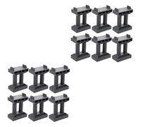 ibasenice 12pcs Funny Bridge Support Decorative Model Railway Scenery Simulation Bridge Pier Model for Playing Train Boy Girl Pier Toy Diy Train