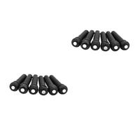 ibasenice 12pcs Guitar Bridge Pins Replacement Wood Guitar Pins for Acoustic Bridge Pegs Professional Tuning for String Fixing Nail