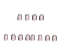 ibasenice 12pcs Guitar Fingertip Protectors Silicone Finger Guards for Ukulele Electric Guitar Mandolin Finger Gloves Breathable Material Relief Reusable