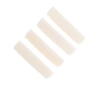 ibasenice 12pcs Guitar String Nuts Premium Ox Bone Replacement Nut for Acoustic Guitar Better Tone Sustain for Luthiers and Enthusiasts