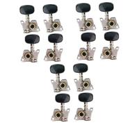 ibasenice 12pcs Guitar Tuning Keys Right Left Tuning Pegs for Electric Acoustic Bass Guitar Parts