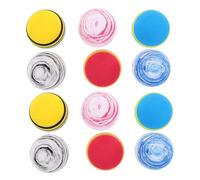 ibasenice 12Pcs Lightweight Sponge Golf Practice Balls Multi Colored Balls for Training Safe for Family Bonding Enhanced Safety Realistic Performance
