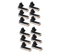 ibasenice 12pcs Linear Slide Potentiometers for Audio Mixing Resistance for Sound Consoles and Amplifiers for Musicians and Sound Engineers