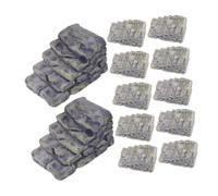 ibasenice 12Pcs Micro Landscape Stairs Ornament Miniature Resin Stone Steps for Fairy Garden Fish Tank and Mini Garden Decor for Creating Charming Pathways and Scenic Walkways
