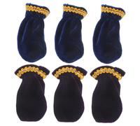 ibasenice 12pcs Piano Pedal Protective Foot Pad Protectors for Scratch Resistance Elastic Band Design Compact Storage Fits Piano Pedals Colors