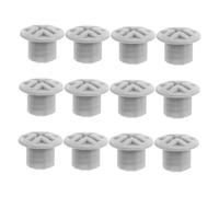 ibasenice 12PCS Plastic Slide Screw Caps Weather Resistant Replacement Covers for Playground Equipment with Loosening Design Compatible with Various Slides
