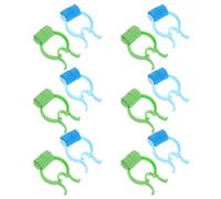 ibasenice 12pcs Portable Nose Clips for Nosebleed Stoppers with Nose Lifting Function Lightweight Pom and Eva Material Pinchers for Comfortable Use while Watching Tv or Reading