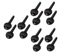 ibasenice 12pcs Professional Ebony Violin Tuning Pegs Fish-eye Inlay Replacement Supplies for String Instruments for Oud and Violin Enthusiasts