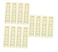 ibasenice 12pcs Professional Violin Stickers Removable Fretboard Markers for Beginners Transparent Position Indicators for and Practice