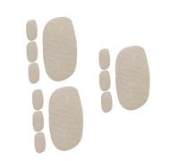ibasenice 12pcs Replacement Bridge String Protectors for Violin String Bridge Parchment Pads for Musical Instruments Accessories