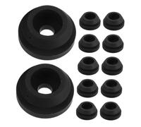 ibasenice 12pcs Rv Stove Grate Feet Kit Durable Gas Stove Grates Cushions Compatible with Magic Chef and Atwood Stovetops for Secure Fit and Stable Outdoor Cooking