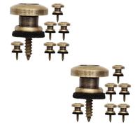 ibasenice 12pcs Schaller Strap Locks Alternative Guitar Strap Button Pins for Bass Electric Guitar Quick Release System Smooth Edges