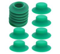 ibasenice 12pcs Silicone Bottle Stopper Caps Leak Gasket Sealing for Beer and Beverage Bottles Multisize Reusable Freshness Preserving Replacement Seal Tips