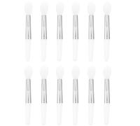 ibasenice 12pcs Silicone Lipstick Lip Mask Applicator Brush Set for Applying Lip Colour and Gloss for Work and Travel for Those Who Love Makeup