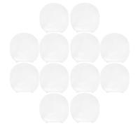 ibasenice 12pcs Table Tennis Racket Protective Film Sheet - Double-sided Thickened Adhesive Cover for Paddle Rubber - Compact Tennis Accessory for Paddle Protection and Replacement