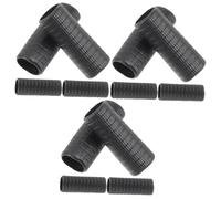 ibasenice 12pcs Violin Bow Grip Replacement for Student Violin Bow Grip Practical Musical Instrument Accessory for String Instruments