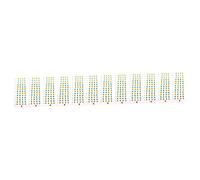 ibasenice 12sheets Beginner Ukulele Sticker Fretboard Note Decals for Tenor Ukulele Learning