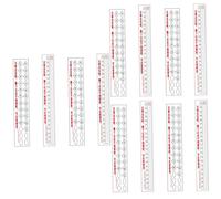 ibasenice 12sheets Guzheng Practicing Sticker Musical Note Scale Stickers Easy to Use Learning Tool