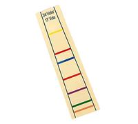 ibasenice 13 Inch 3/4 Viola Fret Guide Sticker Set Colour Coded Fingerboard Markers Removable Position Label for Student Practice Learning Accessory for Boys and Girls Easy to Apply and Remove