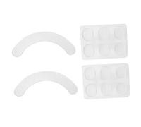ibasenice 14pcs Drum Mute Cushion Pads Silencer Mats for Drum Kits Transparent Adhesive Pads for Volume Control Easy Installation Design for Percussion Instruments