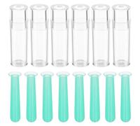 ibasenice 15 Pcs Silicone Contact Lens Plunger Remover and Inserter Set, Hollow Suction Stick for Rgp Hard Lens Removal, Portable Eye Care Tool for Travel and Daily Use