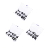 ibasenice 1500pcs Wide Belly Crank Hooks Texas Rig Fishing Worm Bait Hooks Barbless for Ocean Boat Fishing Tackle
