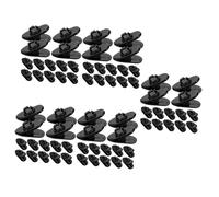 ibasenice 150pcs Lapel Microphone Clips Durable Tie Clips for Secure Microphone Mounting for Conferences Stage Performances Podium Speeches