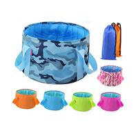 ibasenice 15l Portable Foldable Bucket Outdoor Camping Washbasin Foldable Water Bucket for Hiking Car