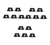 ibasenice 15pcs Ebony Erhu Fittings Erhu Code Tools for Chinese Traditional Music Enthusiasts