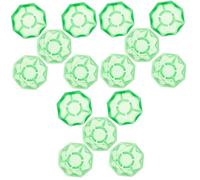 ibasenice 15pcs Guitar Effects Footswitch Toppers Guitar Effect Caps Pedal Toppers Pins Accurate Foot Switch Instrument Supplies