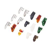 ibasenice 15pcs Guitar Pick Set Metal Plectrum Thumb Picks and Index Finger Plectrums for Guitar Accessories