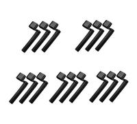 ibasenice 15pcs Guitar String Winder Tool Portable Ukulele Peg Winder for Easy Restringing Material Compact and Lightweight Design for Musicians for Guitars and Ukuleles
