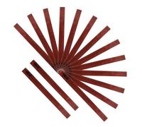ibasenice 15pcs Heat Shrink Arrow Shaft Wraps for Carbon Arrows, Brown | Plastic Wood Grain Design, Easy Identification, Archery Range and Bowhunting Prep, Set