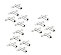 ibasenice 15pcs Metal Drum Keys for Percussion Construction Fits Drums Lugs Essential Tool for Drummers for Music Enthusiasts and Performers