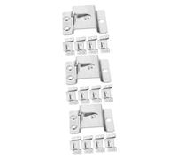 ibasenice 15pcs Microphone Clip Holder Mic Stand Clamp Interview Mic Holder Clip for Handheld Microphone