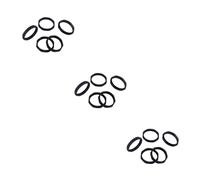 ibasenice 15pcs Microphone Fall Sleeve and Slip Sleeve Holder for Mic Protection Use Handheld Microphone Rolling Protection Rings for Live Streaming