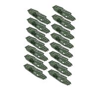 ibasenice 15pcs Miniature Aircraft Carrier Models Small Simulated Boat Statues for Educational History Learning Interactive Family Play and Creative Storytelling Plastic Military Warship