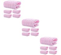 ibasenice 15pcs Muslin Burp Cloths for Girl Washcloths Saliva Towel Soft Absorbent Burping Cloth for Weaning Born Essentials