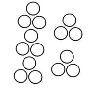 ibasenice 15pcs Sound Bowl Pad Rubber Cushion for Crystal Bowl Mat for Buddhism Product Decorative