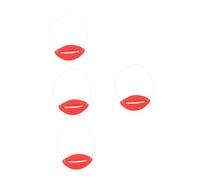 ibasenice 16 pcs Funny Sausage Big Mouth Masks Soft Comfortable Halloween Party Props Animal Mouth Costume Cosplay Supplies for Adults and Teens