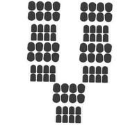 ibasenice 160pcs Sax Cushions Saxophone Patch Pads for Instrument Tooth Pads Square Shape for Alto Saxophone