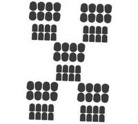 ibasenice 160pcs Saxophone Pads Saxophone Patch Pads Sax Cushions for Instrument Mouthpiece for Music Practice