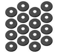 ibasenice 16pcs Bike Flywheel Protector and Sprocket Cover for Mountain Bikes, Plastic Spoke Protector Weather Resistance and Easy Installation, for Cycling and DIY Experience