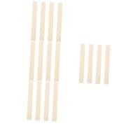 ibasenice 16pcs Clarinet Felt Strip for Practice Mute Lightweight Felt Strip Replacement for Flute Key Pad for Clarinet Accessories and Flute Parts